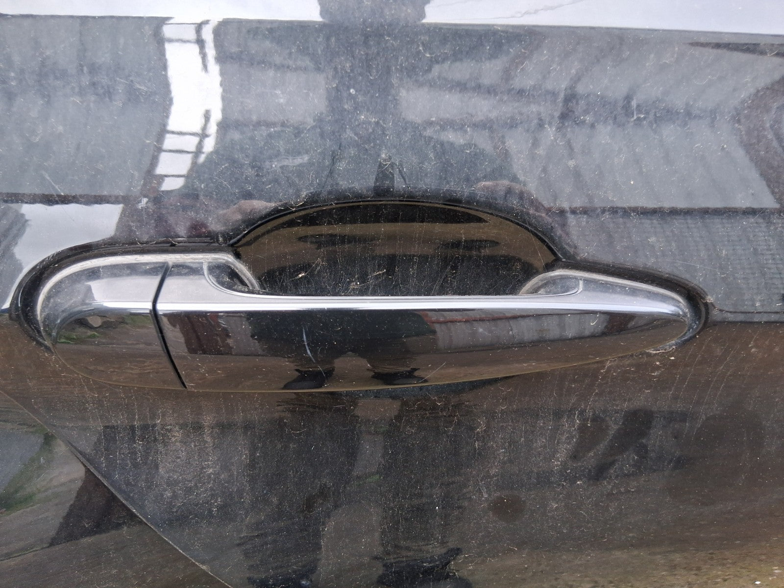2015 BMW 3 SERIES F30 ESTATE OSR DRIVER SIDE REAR RIGHT EXTERIOR DOOR HANDLE
