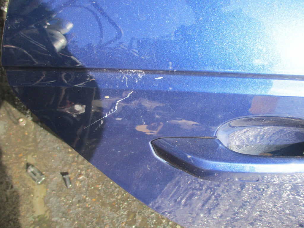 AUDI A4 B9 2017 SALOON OSR DRIVER SIDE REAR DOOR BLUE