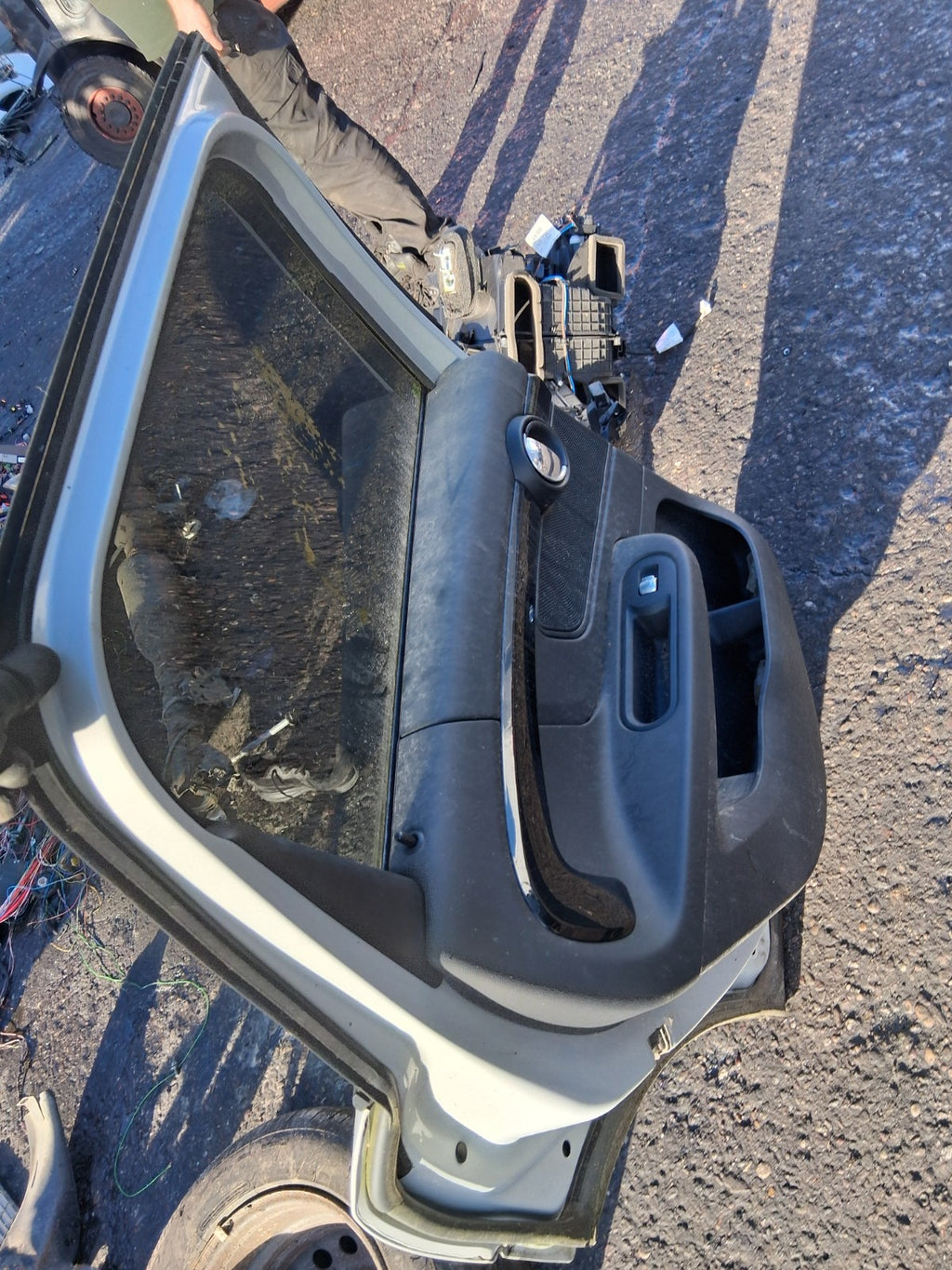 2021 BMW MINI COUNTRYMAN F60 NSR REAR PASSENGER SIDE LEFT BARE DOOR
