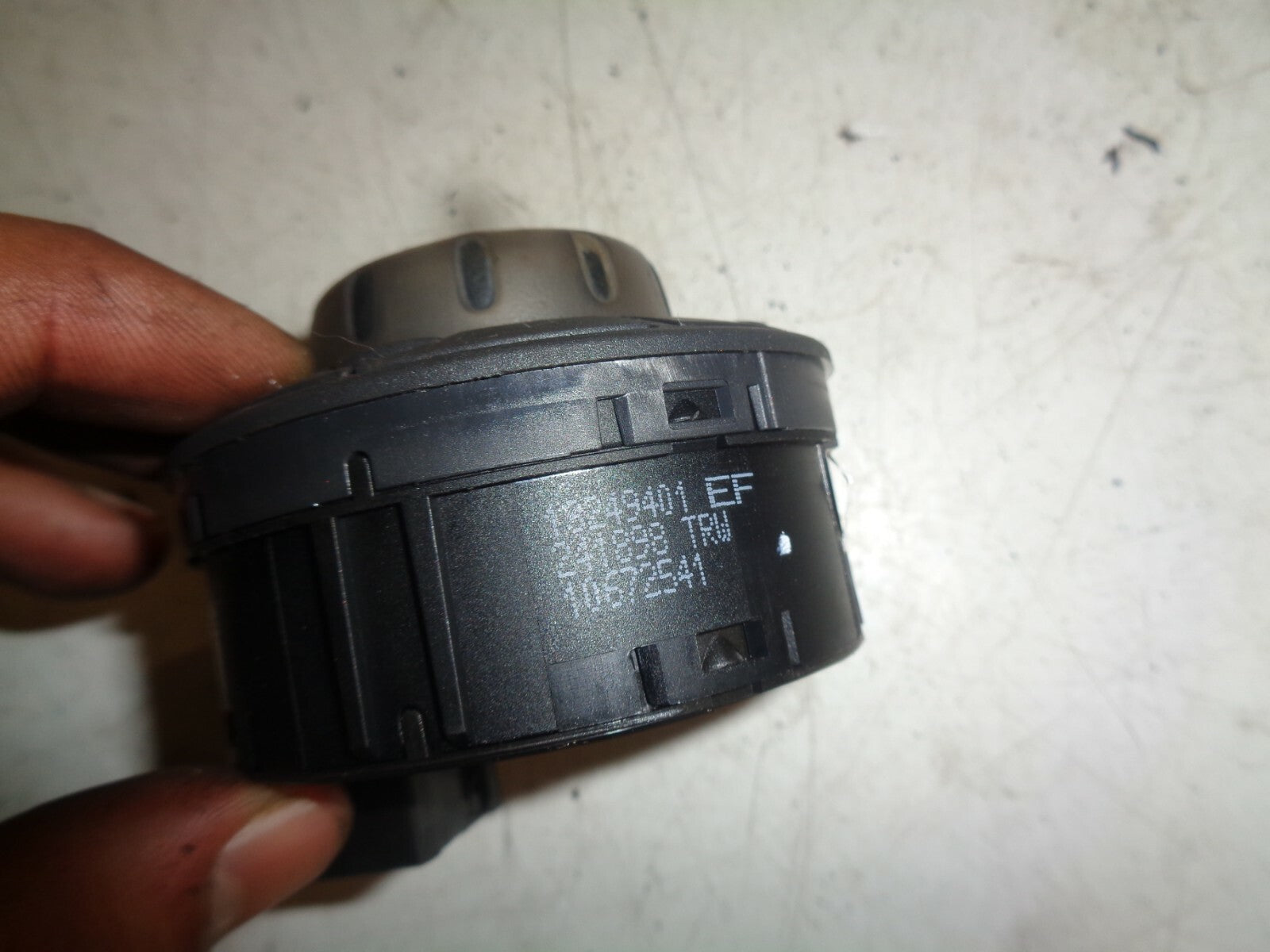 VAUXHALL CORSA D 2008 HEADLIGHT FOG LIGHT CONTROL SWITCH 13249401