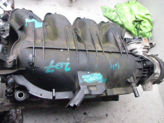 2007 PEUGEOT 207 1.4 PETROL MANIFOLD & THROTTLE BODY 9647925480