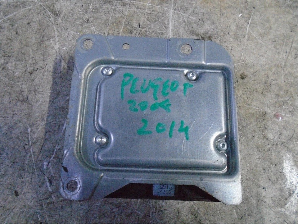 PEUGEOT 2008 2014 AIR BAG ECU MODULE 9808309280