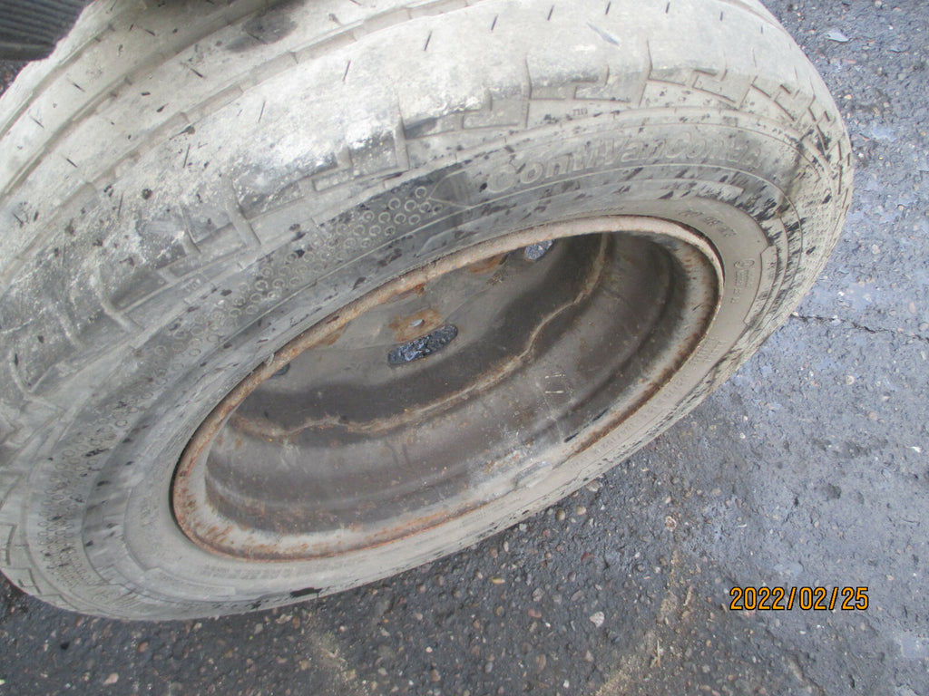 FORD TRANSIT MK7 2012 STEEL WHEEL WITH TYRE 195/70R15