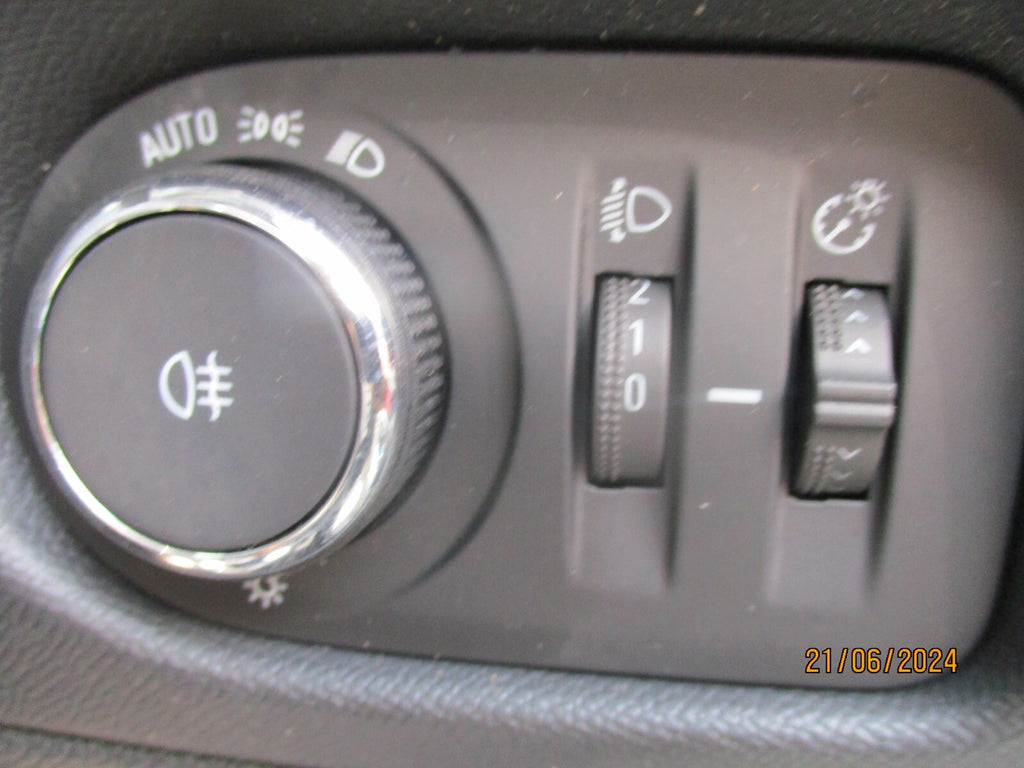 VAUXHALL MOKKA B MK2 2022 HEADLIGHT & FOG LIGHT CONTROL SWITCH