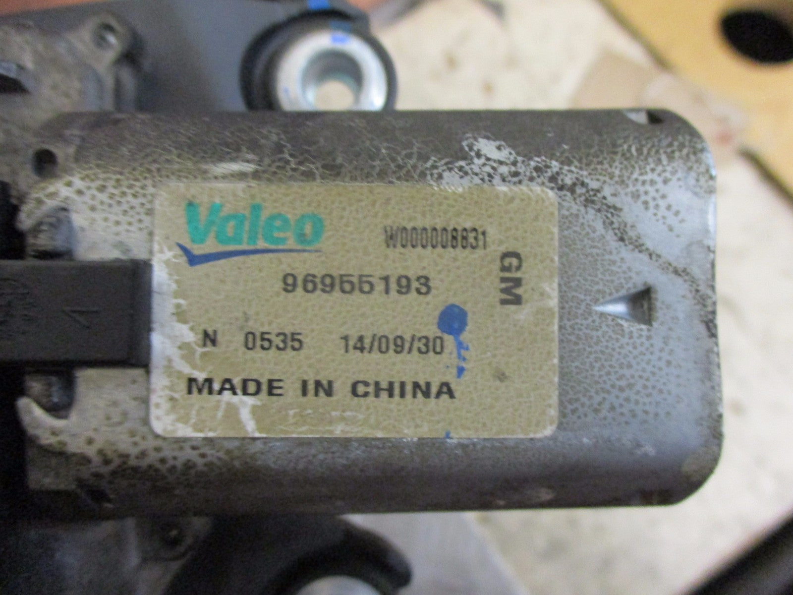 VAUXHALL MOKKA 2015 COMPLETE REAR WINDOW WIPER MOTOR & ARM BLADE 96955193