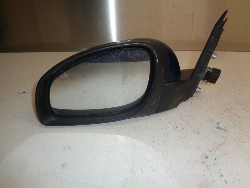 VAUXHALL VECTRA C 2008 NS PASSENGER SIDE WING MIRROR BLUE 24436149