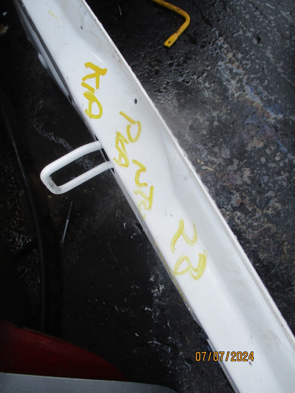 2023 KIA PICANTO MK3 JA FRONT BONNET PANEL WHITE DENTS