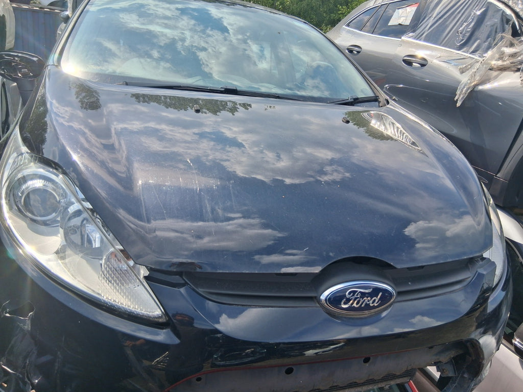 2012 FORD FIESTA MK7 5 DOOR FRONT BONNET HOOD PANEL BLACK