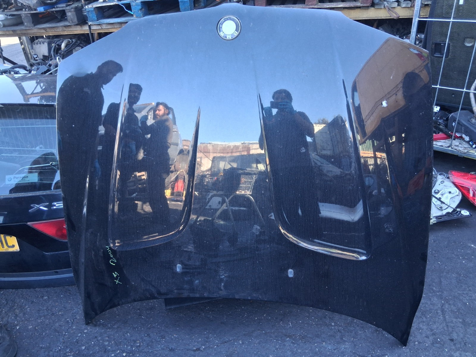 2004 BMW X3 E83 FRONT BONNET HOOD PANEL BLACK