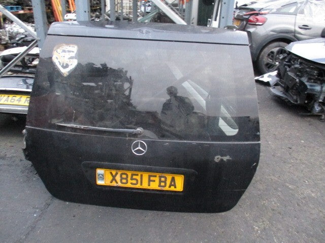 MERCEDES BENZ ML 2000 W163 REAR COMPLETE TAILGATE BOOTLID BLACK 040