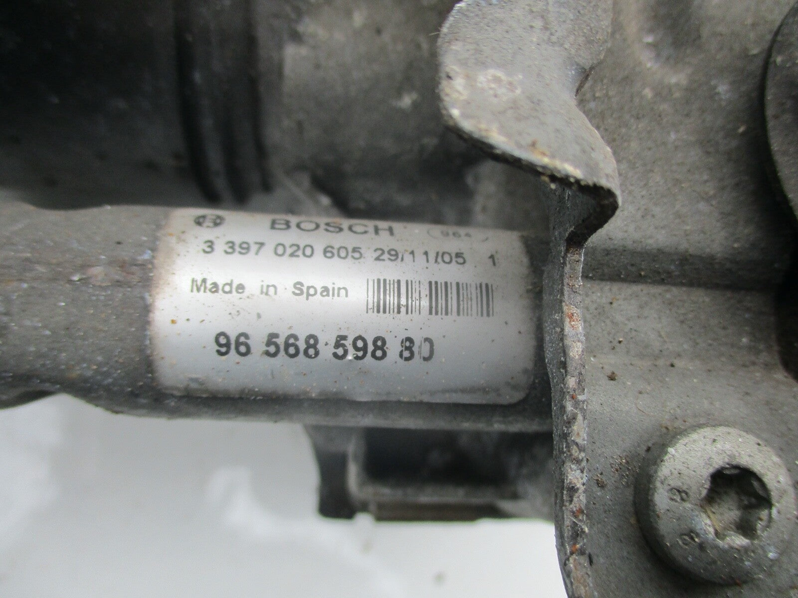 PEUGEOT 407 COUPE 2006 OSF DRIVER SIDE FRONT WIPER MOTOR 3397020605 9656859880
