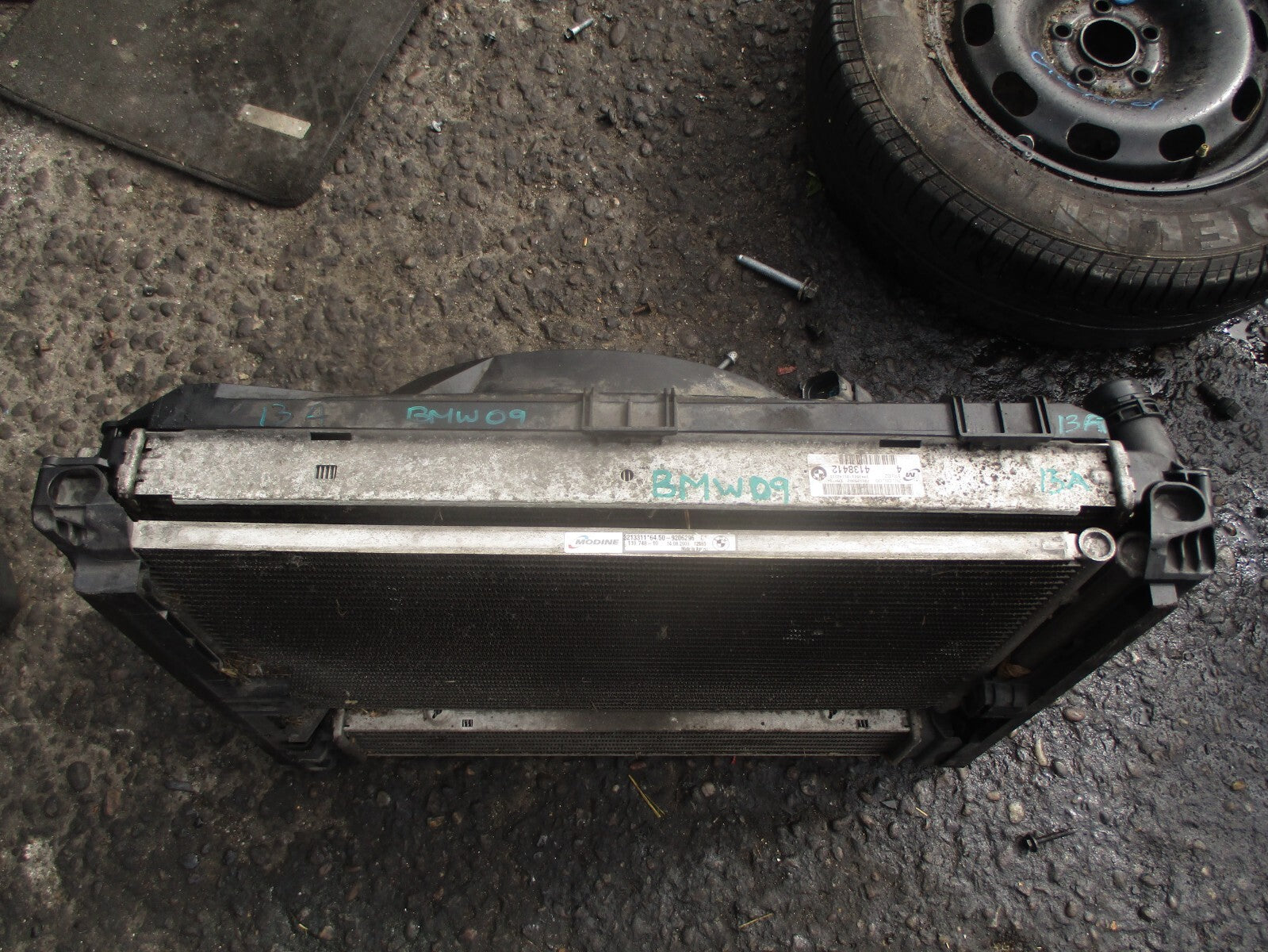 2009 BMW 1 SERIES E82 118D 2.0 DIESEL COMPLETE RAD RADIATOR PACK 781025802 RP13A