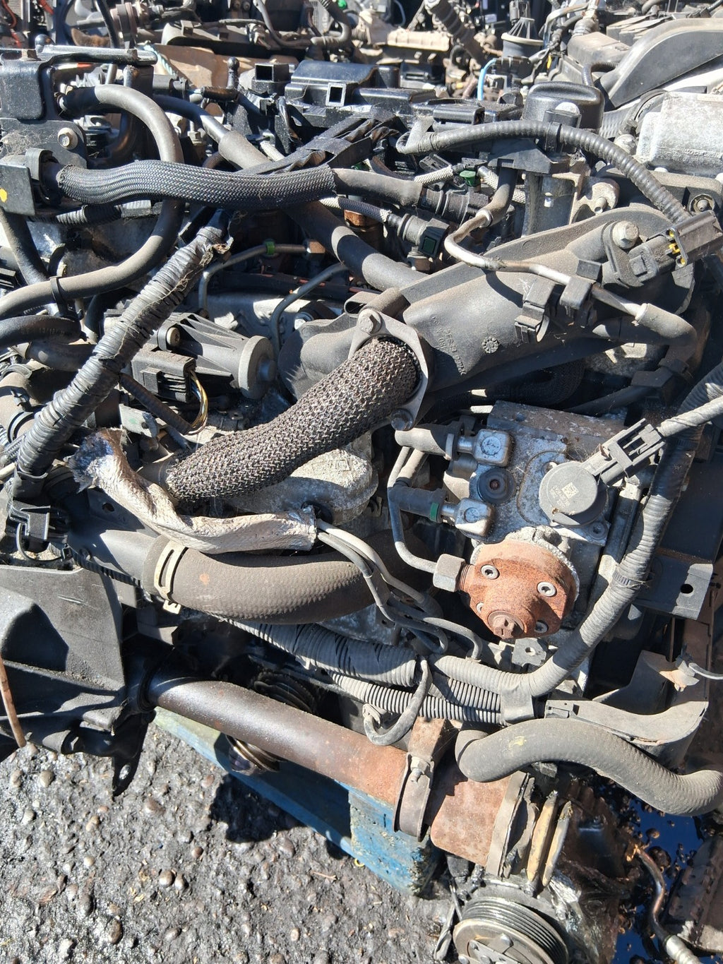 2014 FORD FIESTA MK7 1.5 DIESEL COMPLETE ENGINE UGJC MILES 75K
