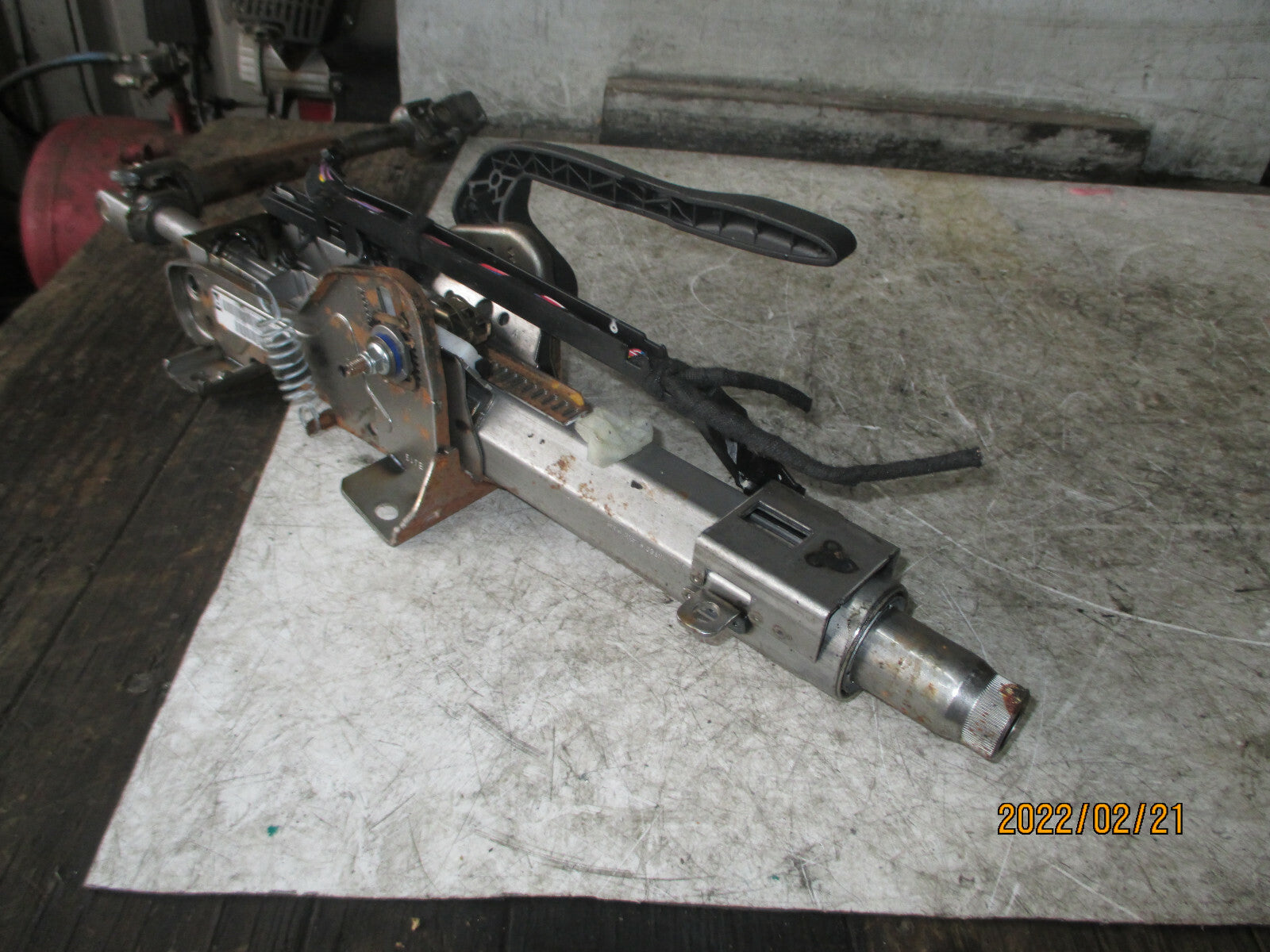 VW VOLKSWAGEN GOLF 2018 MK 7 STEERING COLUMN 5Q2419502AS