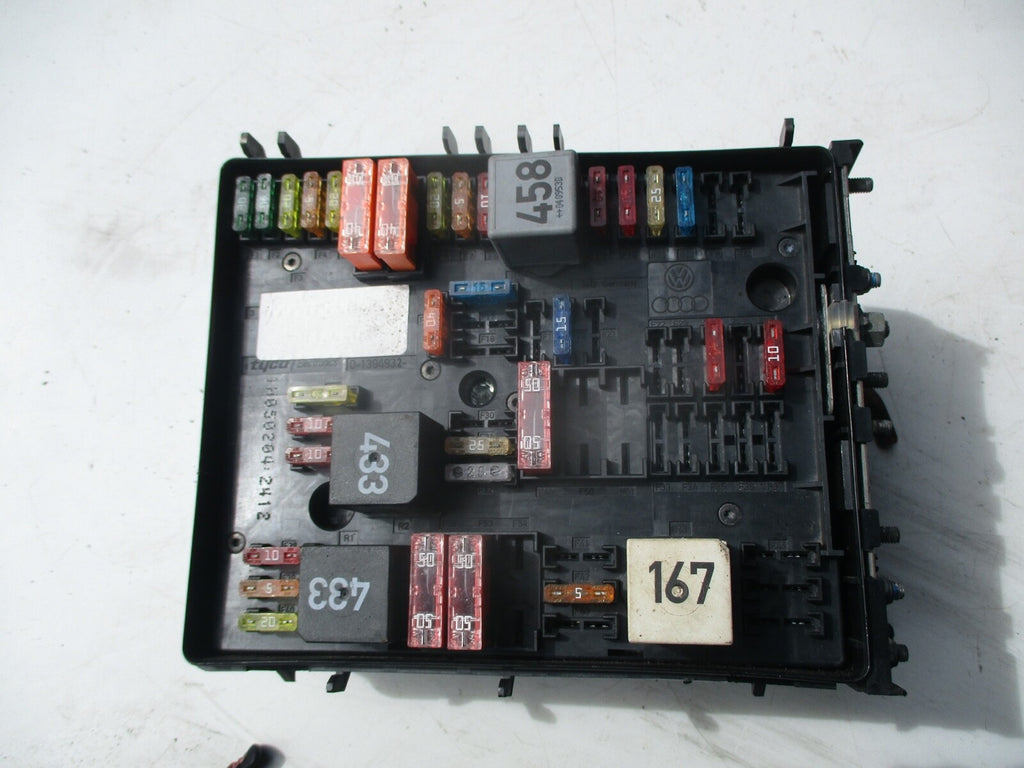 AUDI A4 B6 FUSE BOX RELAY UNT 191 906 383 C PA66 GF30