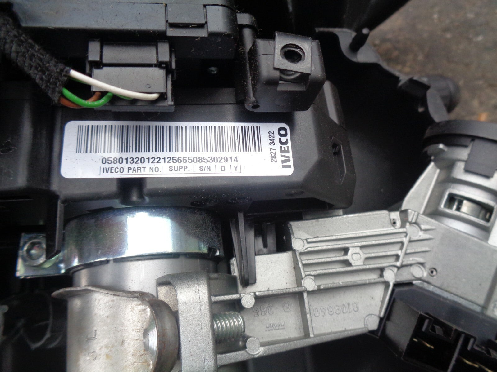 IVECO DAILY VAN 2015 MK5 STEERING COLUMN STALKS STEERING WHEEL COMPLETE UNIT