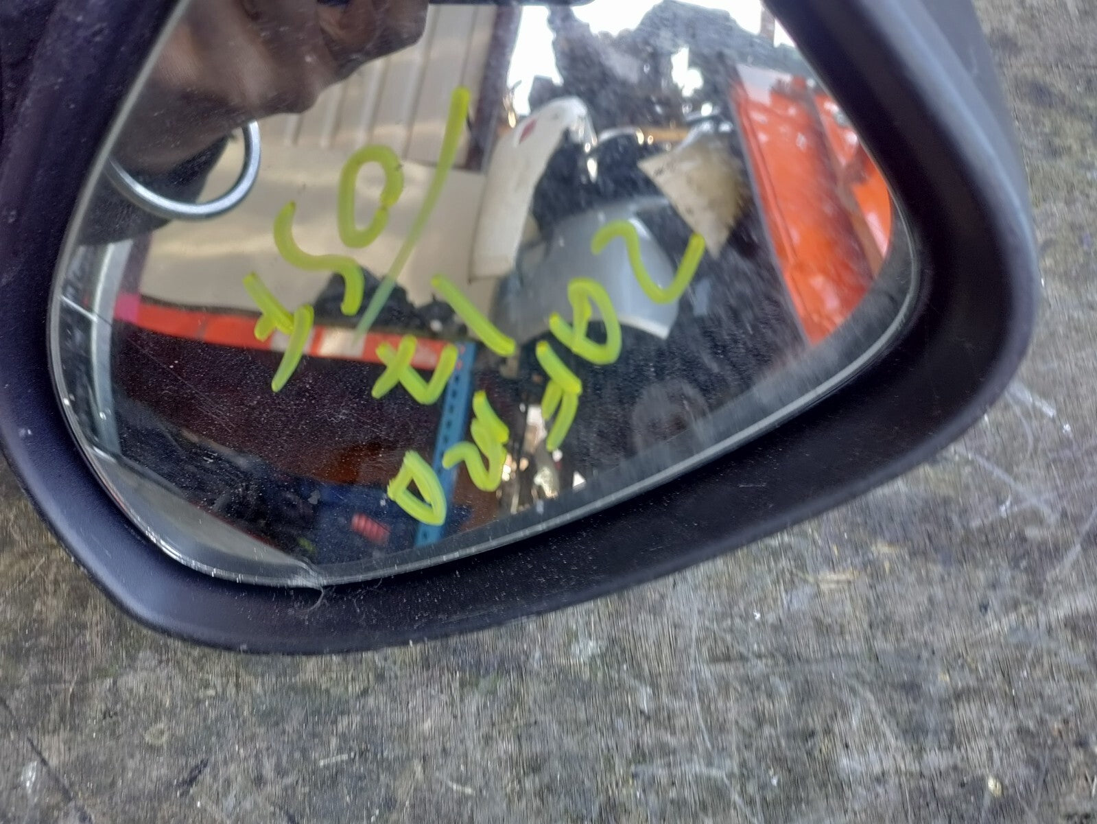 VAUXHALL ZAFIRA C MK3 OSF DRIVER SIDE WING MIRROR RED
