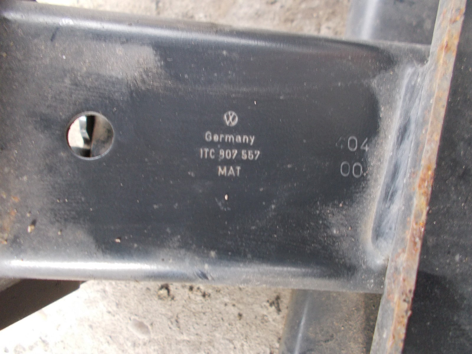 2015 VW POLO REAR BUMPER REINFORCEMENT BAR ITC907557
