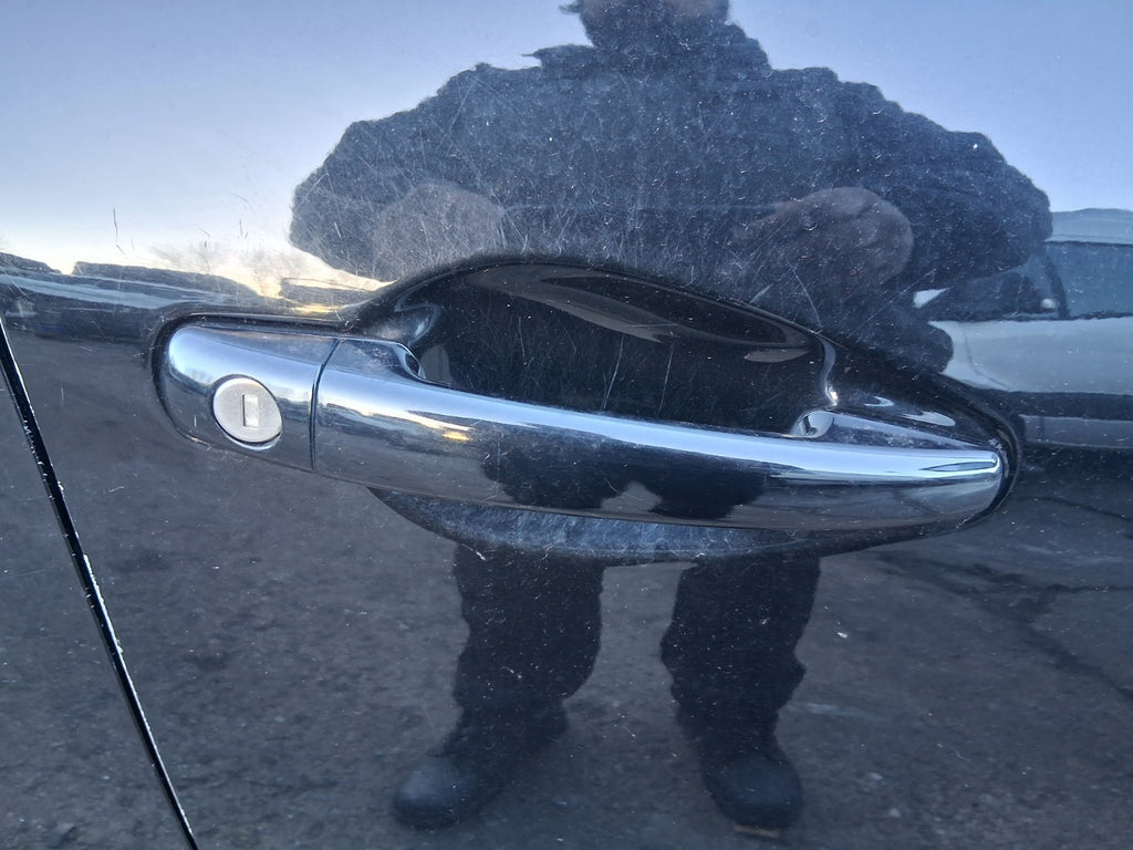 2014 PEUGEOT 208 OSF DRIVER SIDE FRONT RIGHT EXTERIOR DOOR HANDLE BLACK