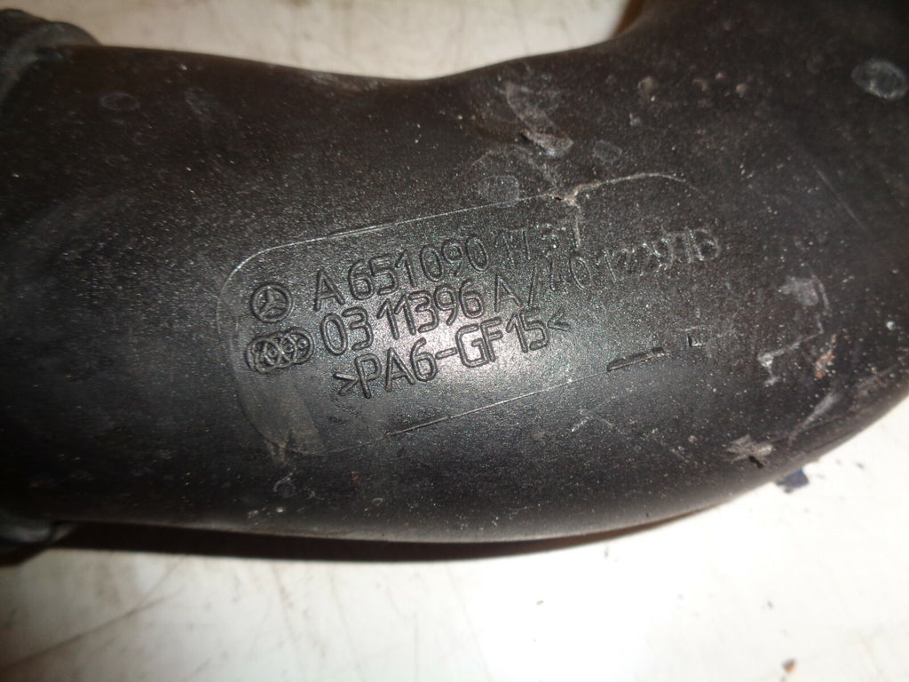 MERCEDES A CLASS A180 2017 W176 DIESEL AIR INTAKE PIPE HOSE A6510901737
