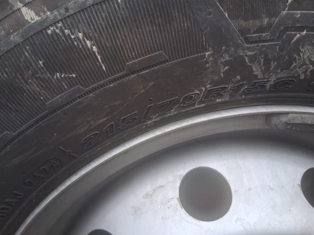 2025 FIAT DUCATO MK3 HIGH ROOF 15 INCH STEEL WHEEL WITH TYRE 215/70R15
