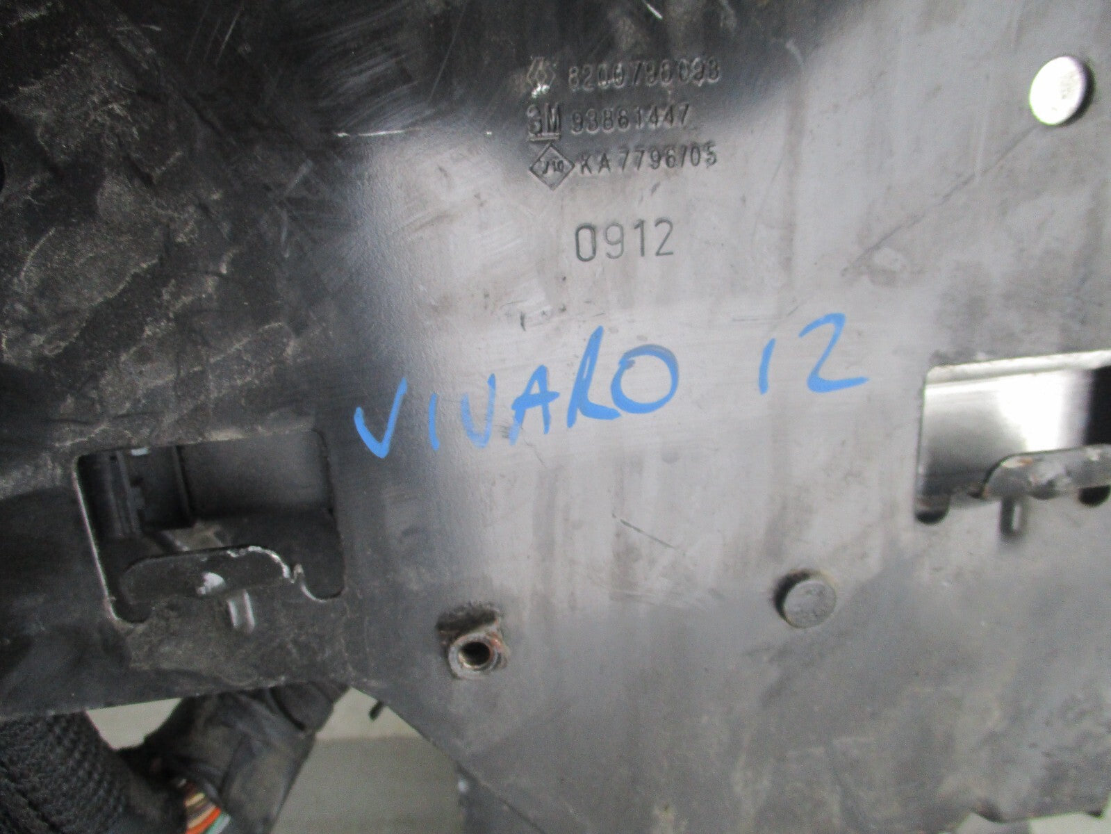 2012 VAUXHALL CORSA ENGINE CONTROL UNIT ECU 93861447