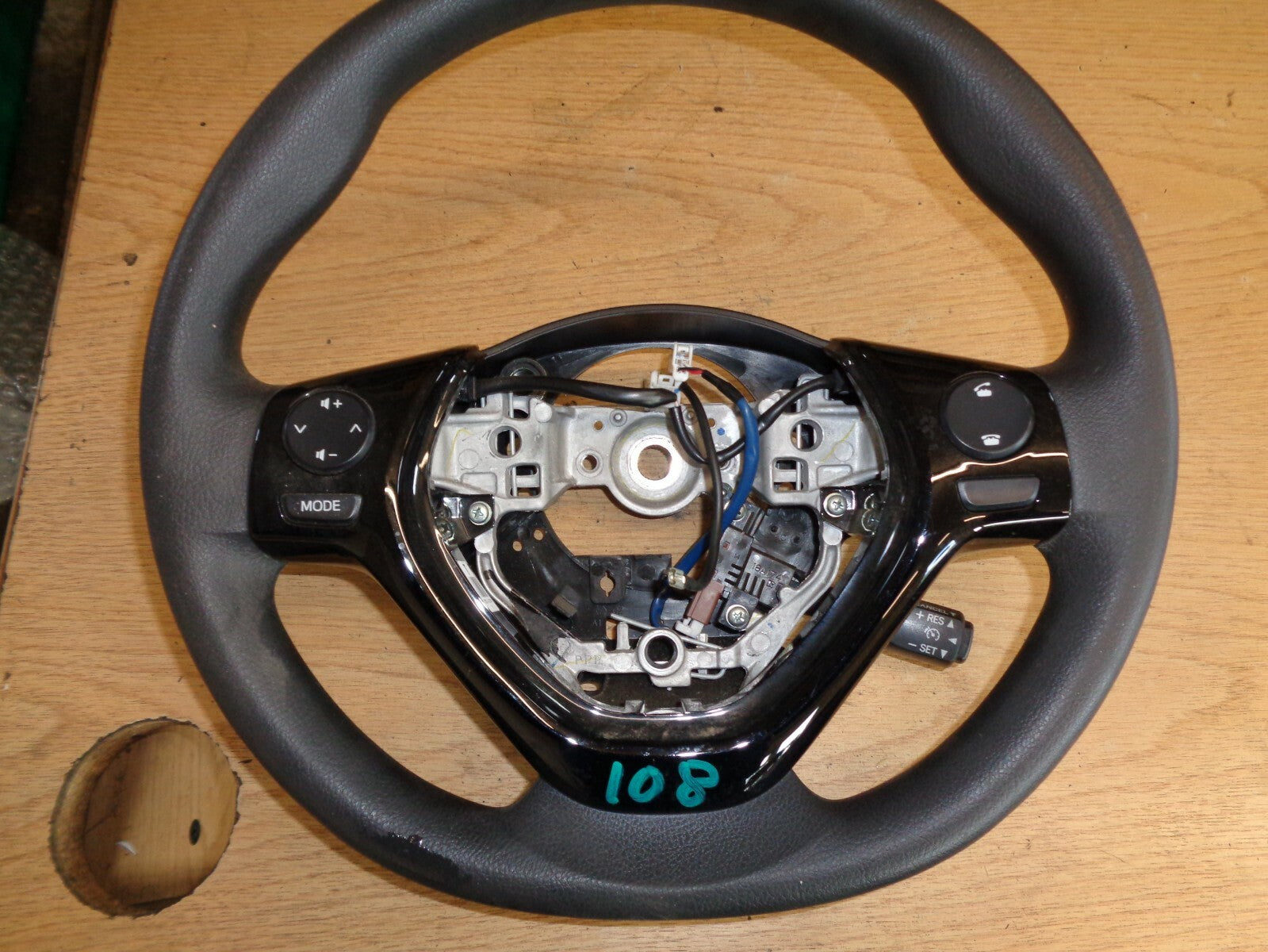 PEUGEOT 108 2017 MULTI FUNCTION STEERING WHEEL WITHOUT AIRBAG 45100 0H050