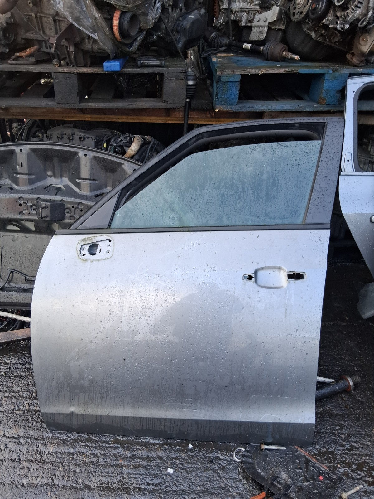 2017 VAUXHALL ZAFIRA C TOURER NSF PASSENGER SIDE FRONT LEFT BARE DOOR GREY