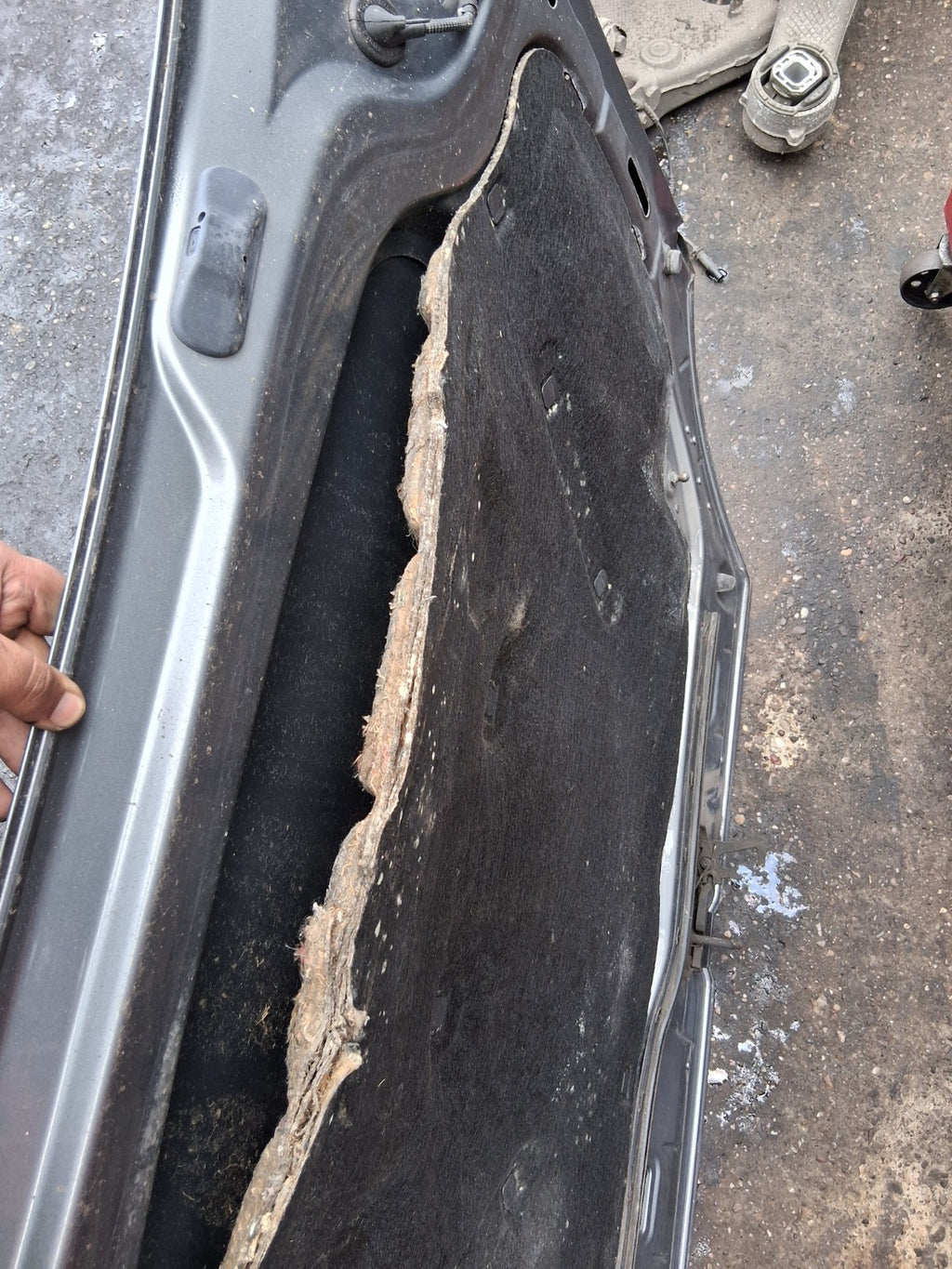 2007 VW VOLKSWAGEN GOLF MK5 FRONT BONNET HOOD PANEL GREY