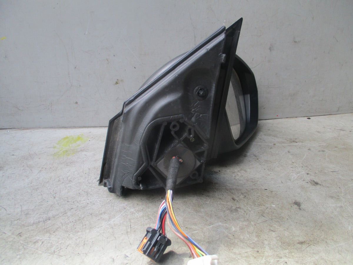 2013 PEUGEOT 5008 OSF FRONT DRIVING SIDE RIGHT POWER WING MIRROR WITH BLIND SPOT