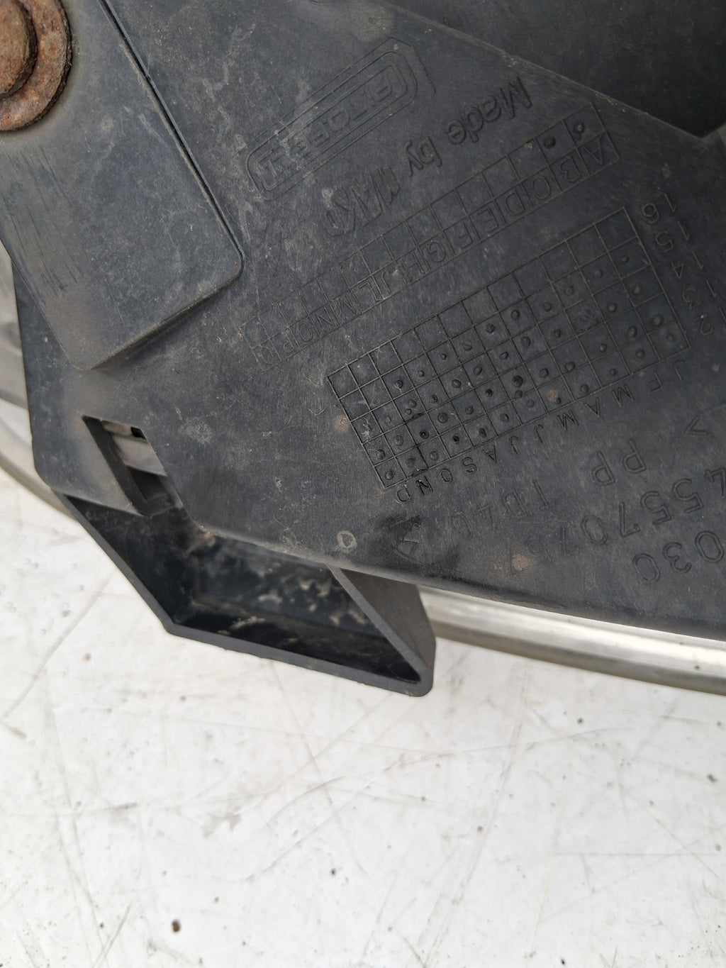 2016 FIAT FIORINO NSF PASSENGER SIDE FRONT LEFT HEADLIGHT 1356687080