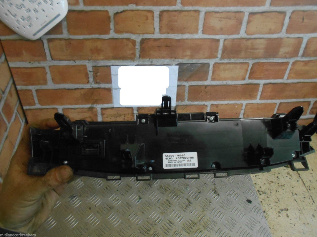 LEXUS CT200H 2014 A/C HEATER CLIMATE CONTROL PANEL UNIT 55900-76080