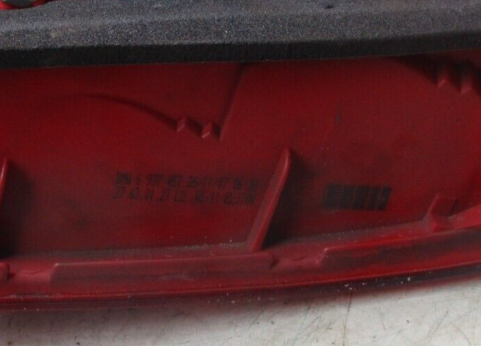 2007 BMW 3 SERIES E90 NSR PASSENGER SIDE REAR BRAKE TAIL LIGHT 6937457