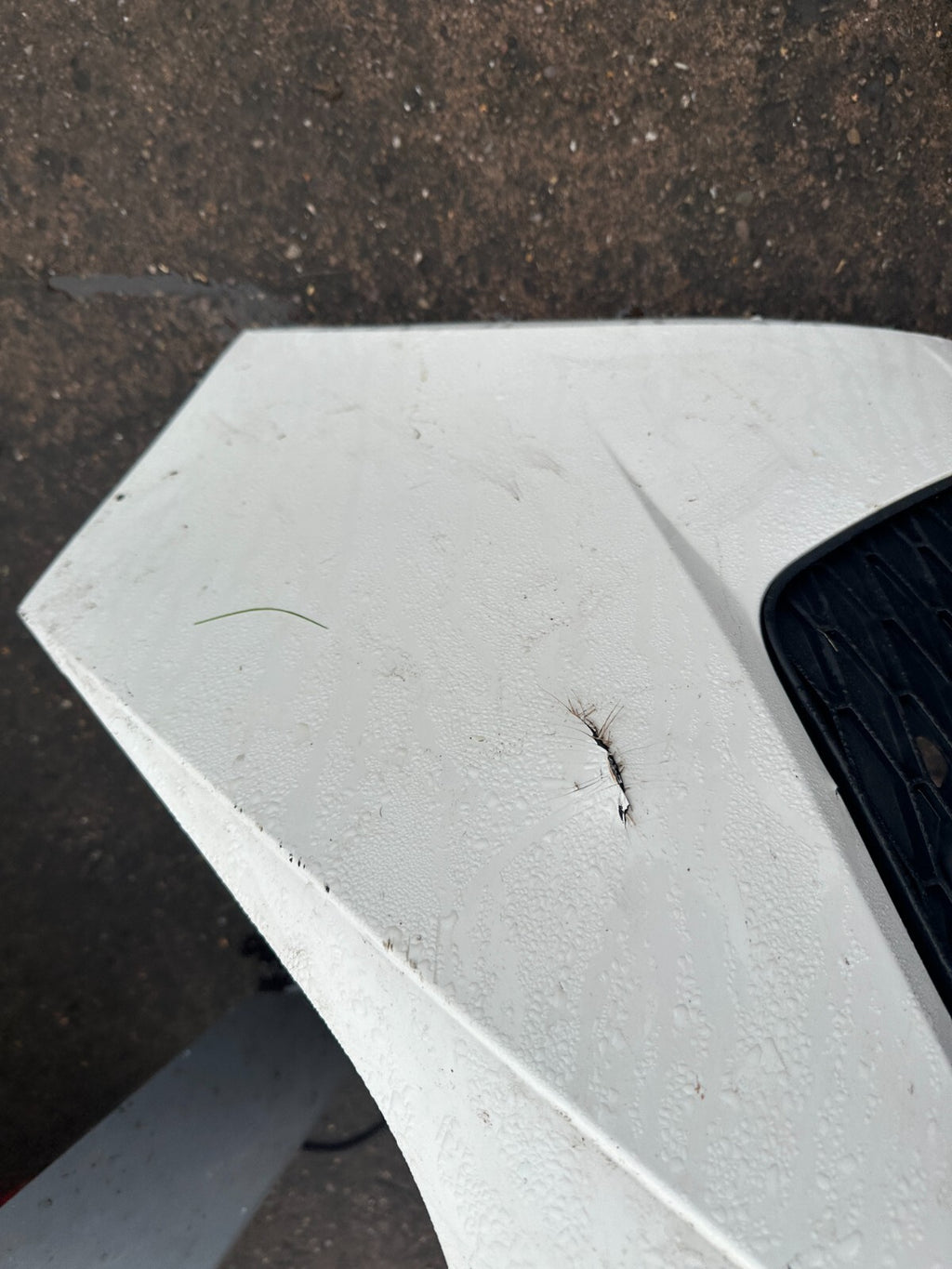 2012 SEAT IBIZA MK4 FRONT BUMPER WHITE PRE FACELIFT 6J0807221 A