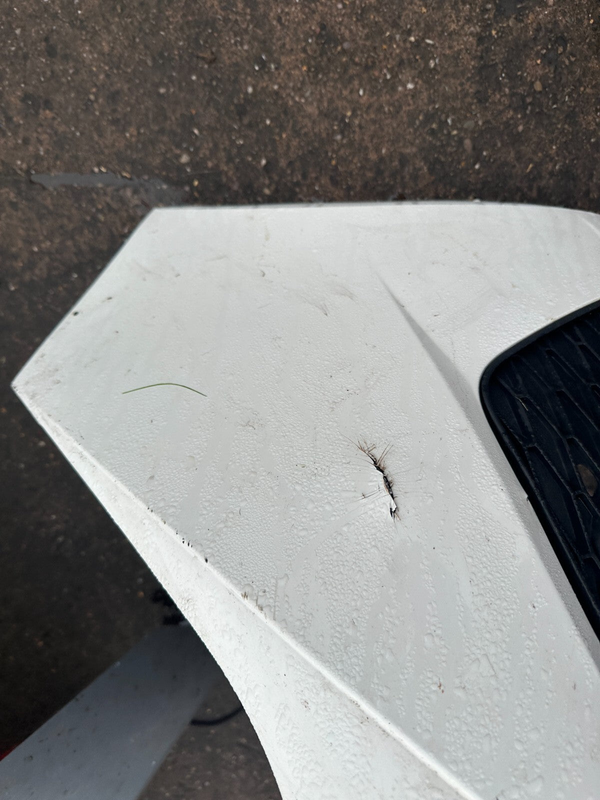 2012 SEAT IBIZA MK4 FRONT BUMPER WHITE PRE FACELIFT 6J0807221 A