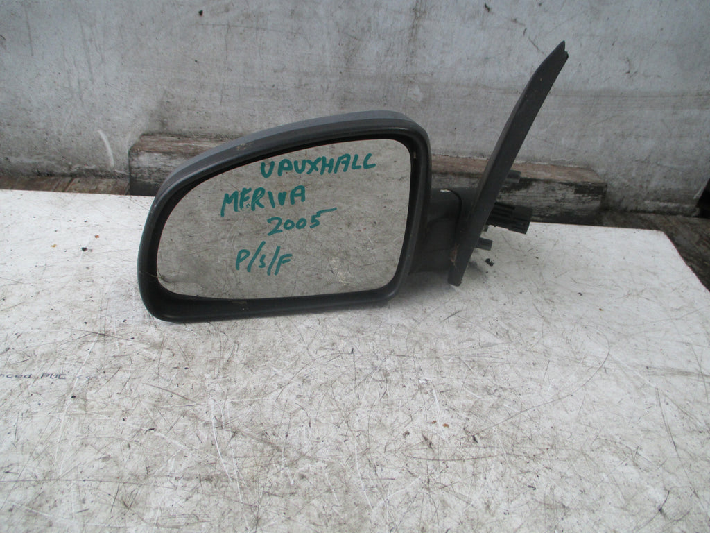 VAUXHALL MERIVA A 2005 NSF PASSENGER SIDE FRONT ELECTRIC WING MIRROR