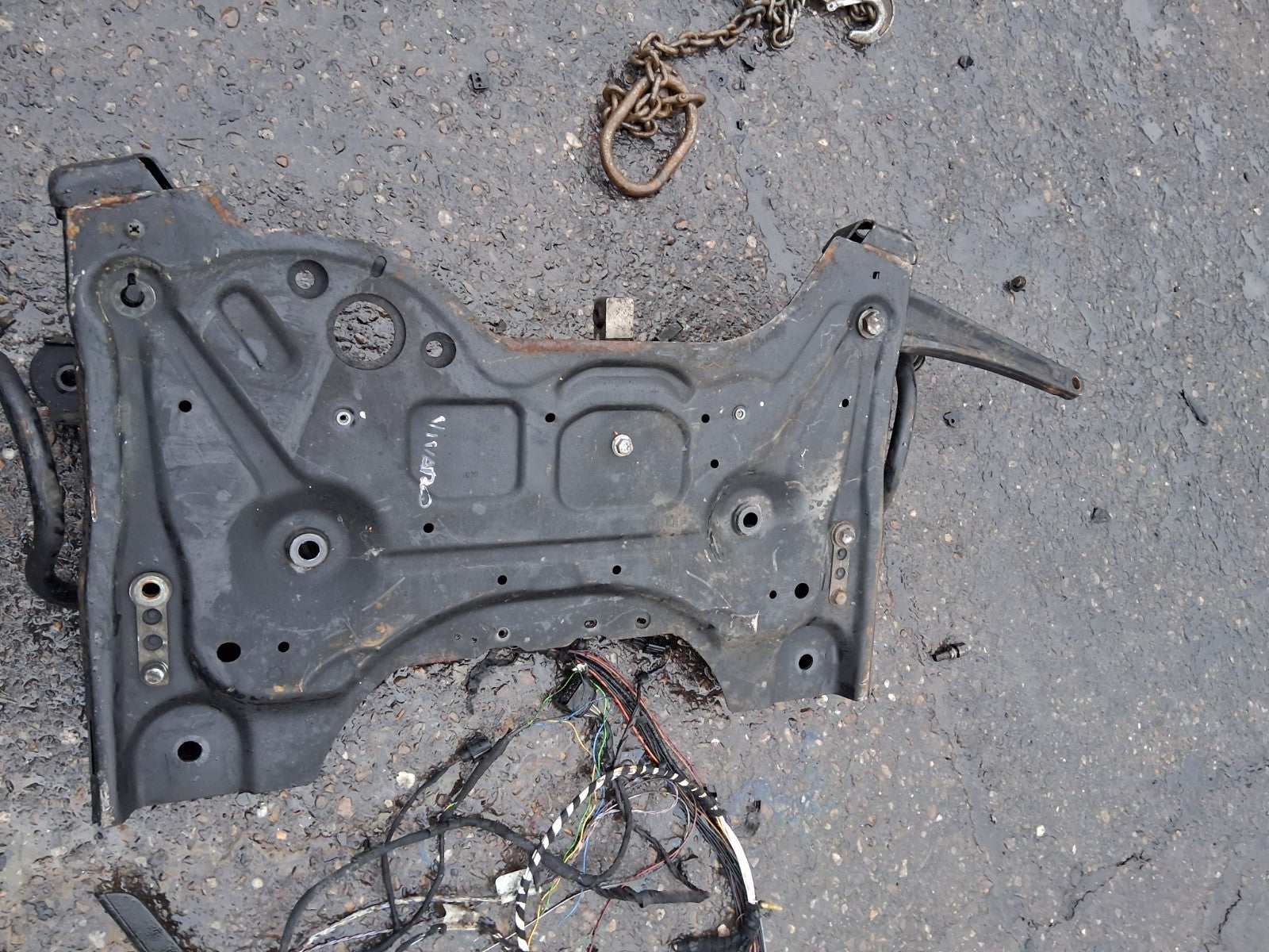 VAUXHALL VIVARO MK3 2021 1.5 DIESEL FRONT SUBFRAME OS DRIVER SIDE WISHBONE ROLL