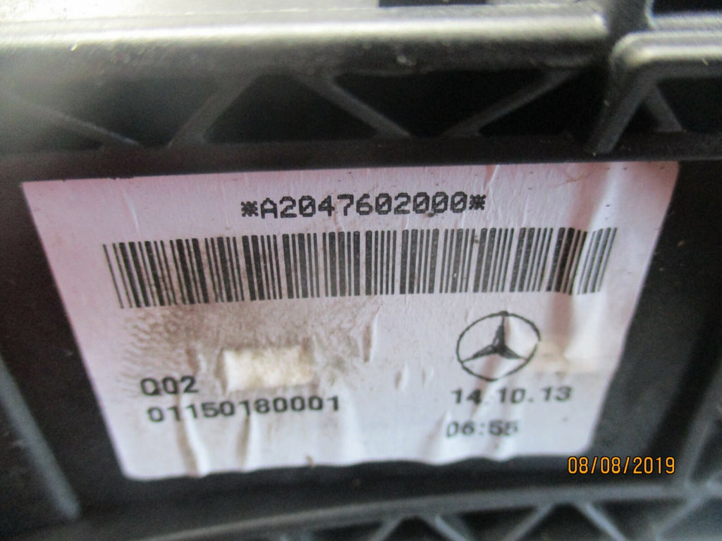MERCEDES A CLASS W176 NSF PASSENGER SIDE FRONT DOOR LOCK MECH & RED HANDLE