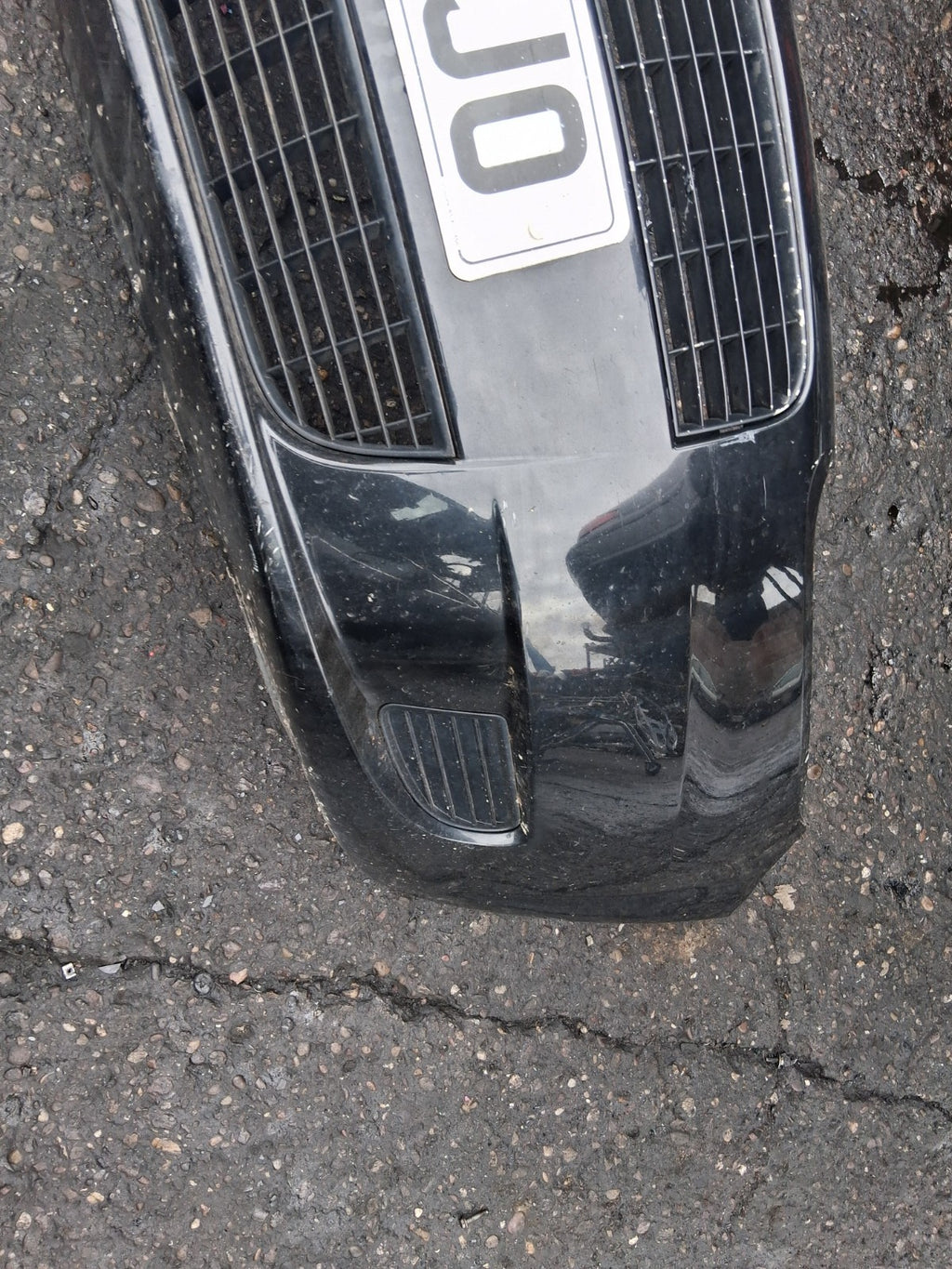 2007 FIAT PUNTO MK3 3 DOOR FRONT COMPLETE BUMPER BLACK