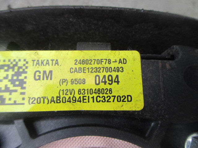 VAUXHALL MOKKA 2013 DRIVER SIDE AIR BAG 2460270F78