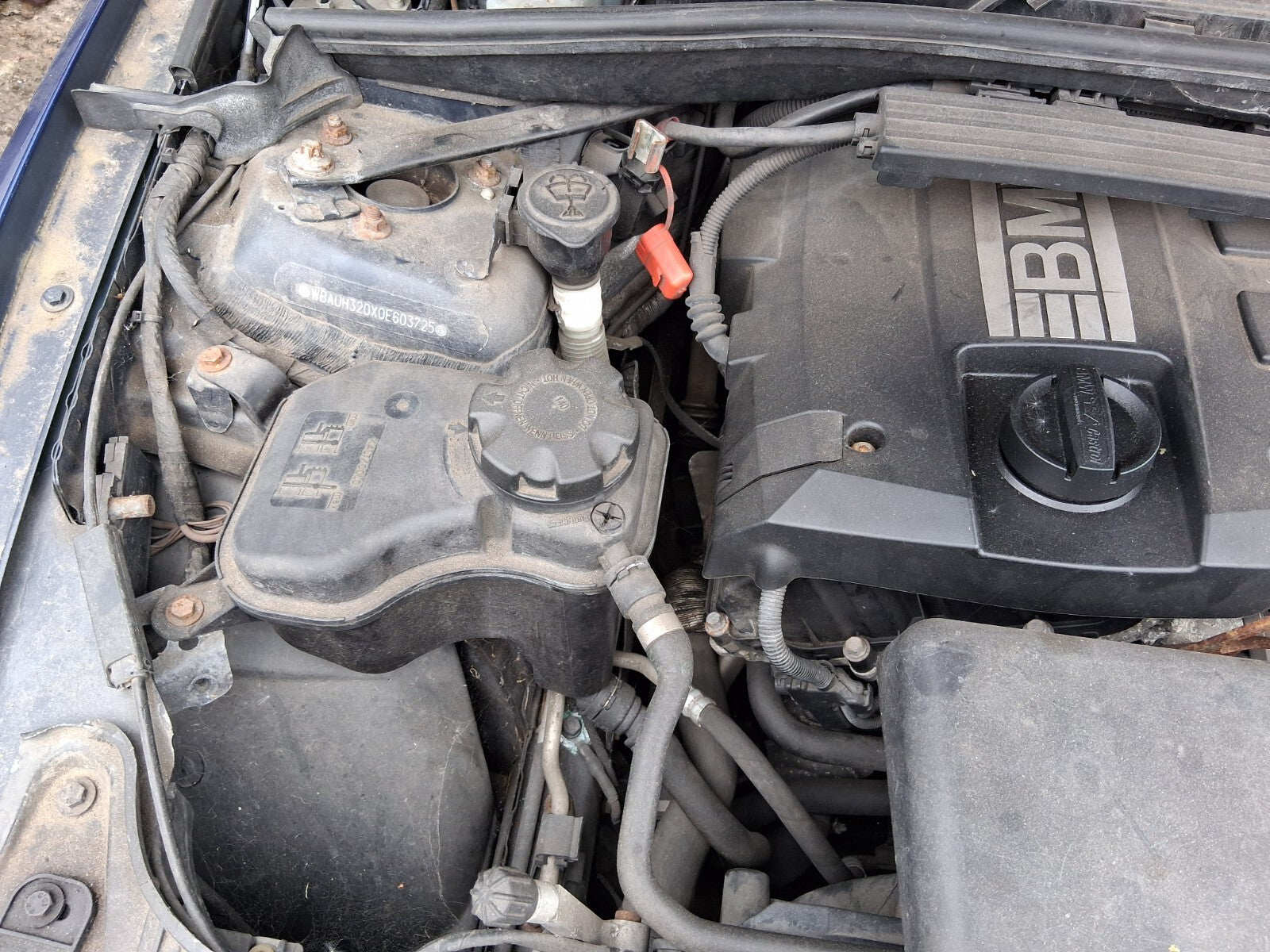 2011 BMW 1 SERIES COOLANT EXPANSION RESERVOIR BOTTLE TANK