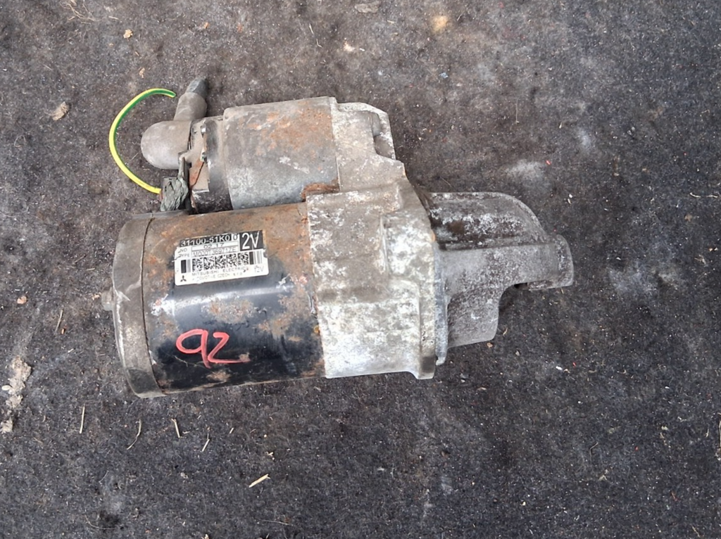 VAUXHALL AGILA MK2 2010 1.2 PETROL STARTER MOTOR 3110051K0