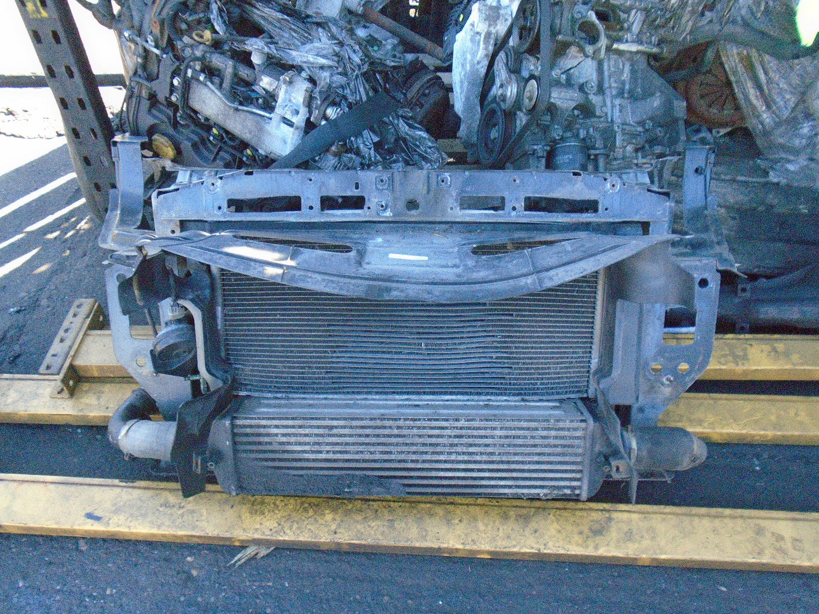 FIAT BRAVO 2009 1.9 DIESEL COMPLETE RADIATOR RADPACK SLAM PANEL INTERCOOLER RP21