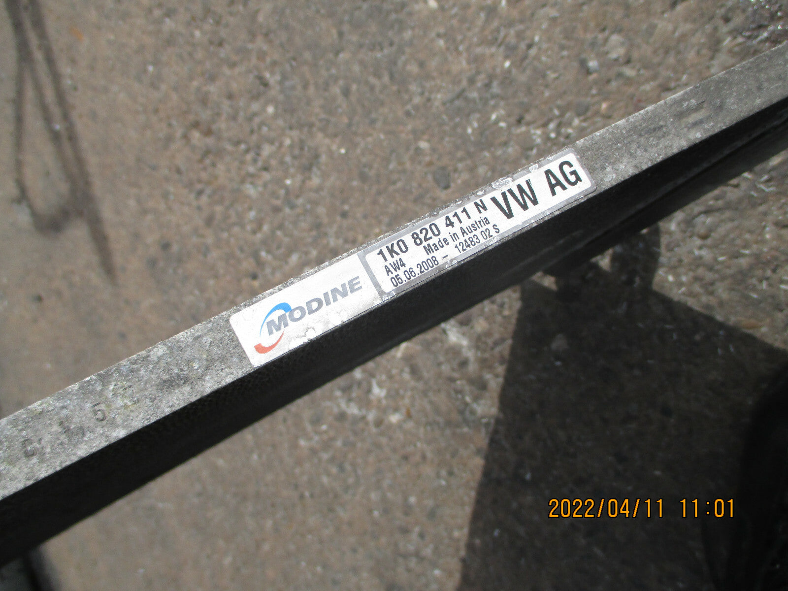 VW VOLKSWAGEN AUDI GOLF MK6 2009-12 RADIATOR CONDENSOR 1K0820411N