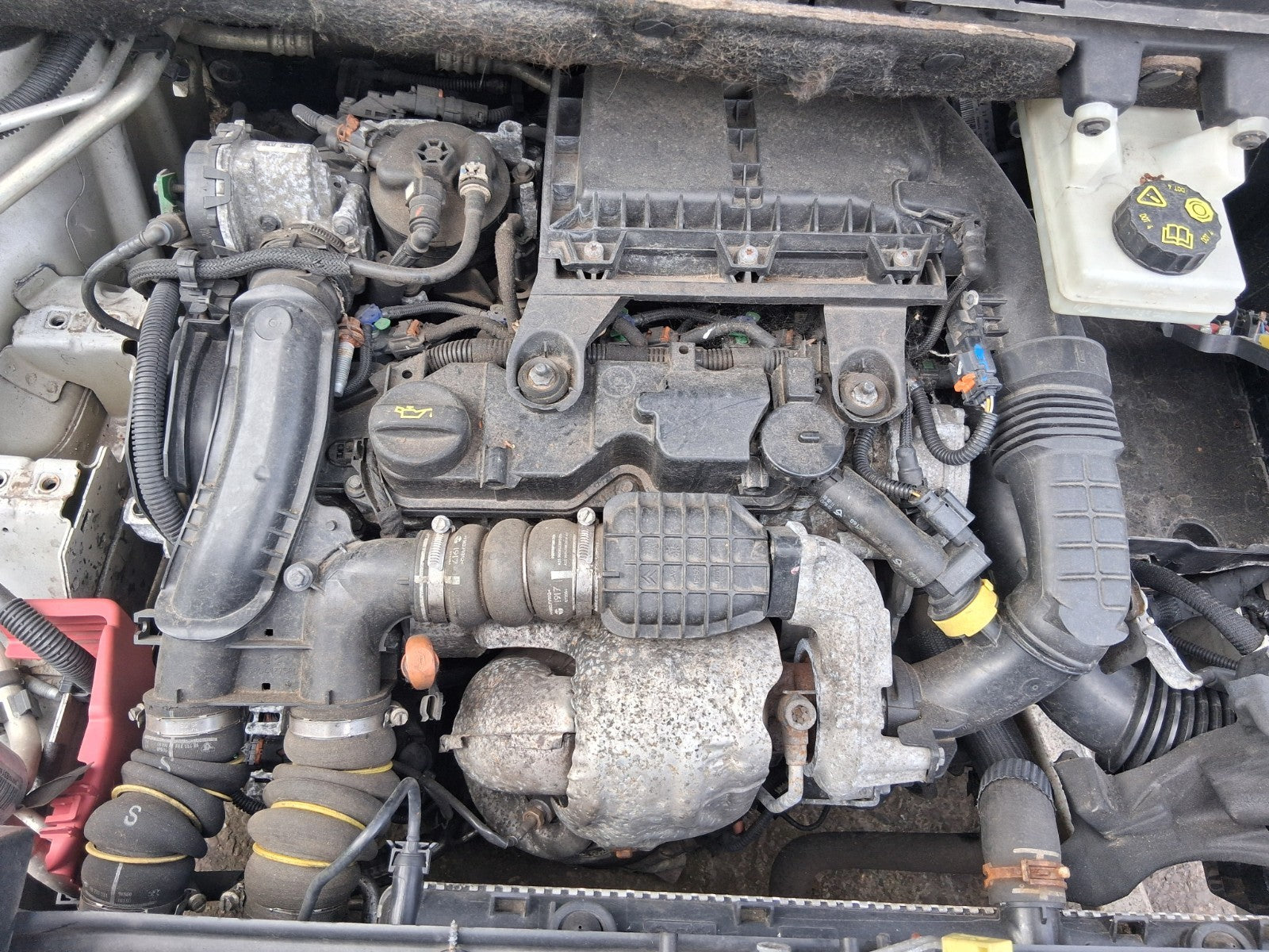 2017 CITROEN BERLINGO MK2 1.6 HDI DIESEL COMPLETE ENGINE DV6FE