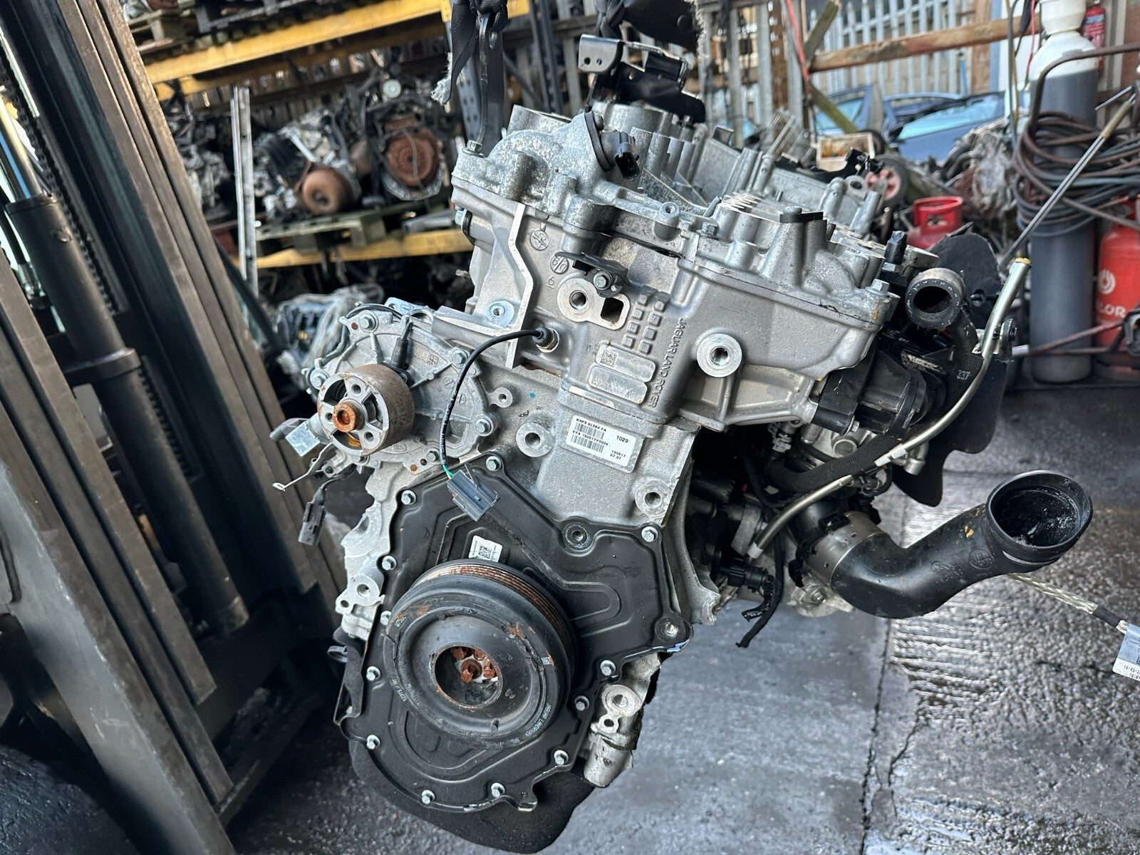 2019 JAGUAR XE 2.0 PETROL ENGINE BARE ENGINE BLOCK PT204 SPARES OR REPAIRS