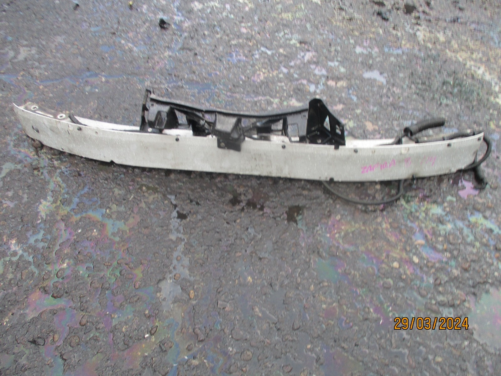 VAUXHALL ZAFIRA B 2014 FRONT BUMPER REINFORCEMENT CRASH BAR