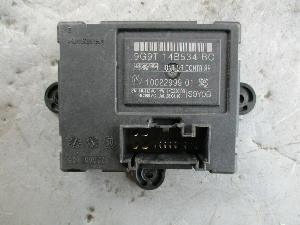 FORD MONDEO MK4 NSF PASSENGER SIDE FRONT DOOR CONTROL MODULE 9G9T14B534BC