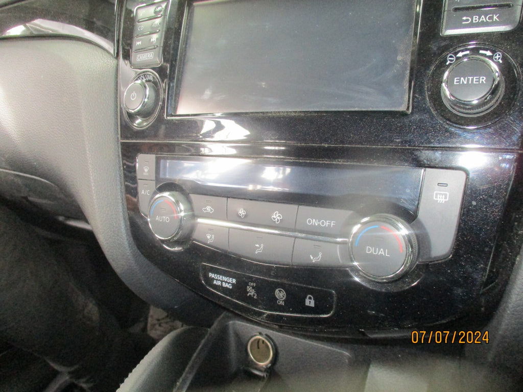 NISSAN QASHQAI J11 2014 HEATER AC CLIMATE CONTROL SWITCH PANEL