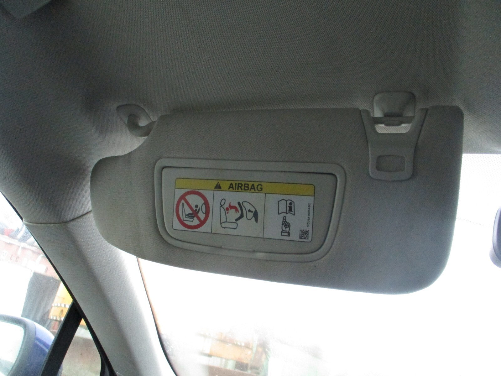 2017 FORD MONDEO MK5 NSF PASSENGER SIDE FRONT SUN VISOR